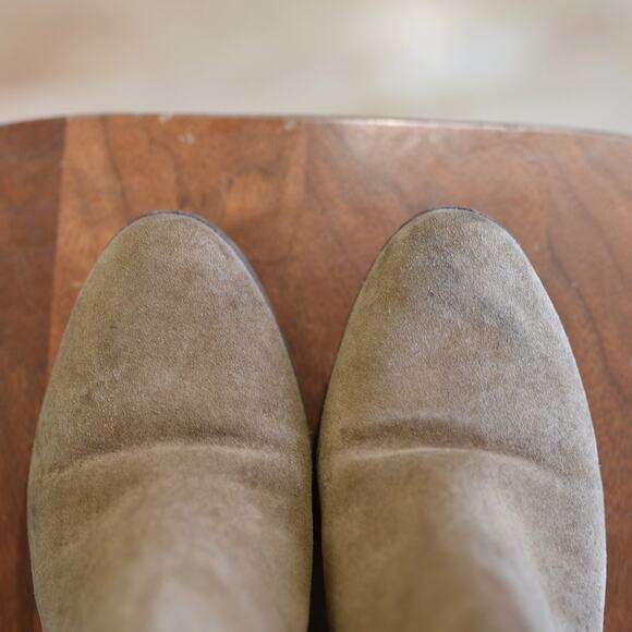 Madewell Cait Western Booties | Two-Tone Suede & Leather | Fall Cowgirl Chic - Picture 6 of 10